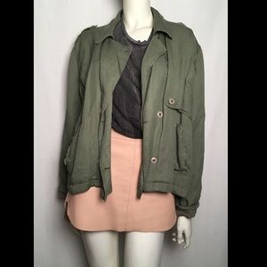 Rails Cropped Military Jacket sz M
